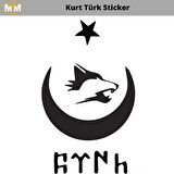 Kurt Türk Oto Sticker 15 CM